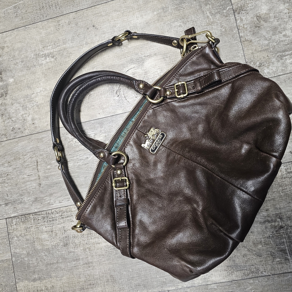 Coach Brown Leather Women's Bag